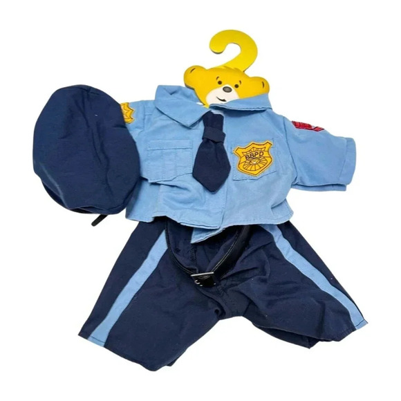 BAB Build-A-Bear Police  Officer Costume New - Picture 8 of 10